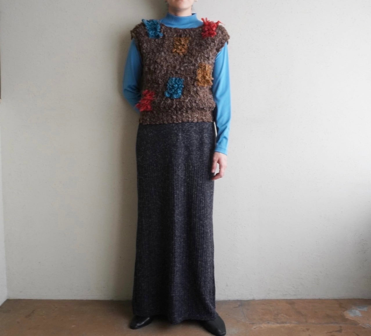 90s Design Knit Vest