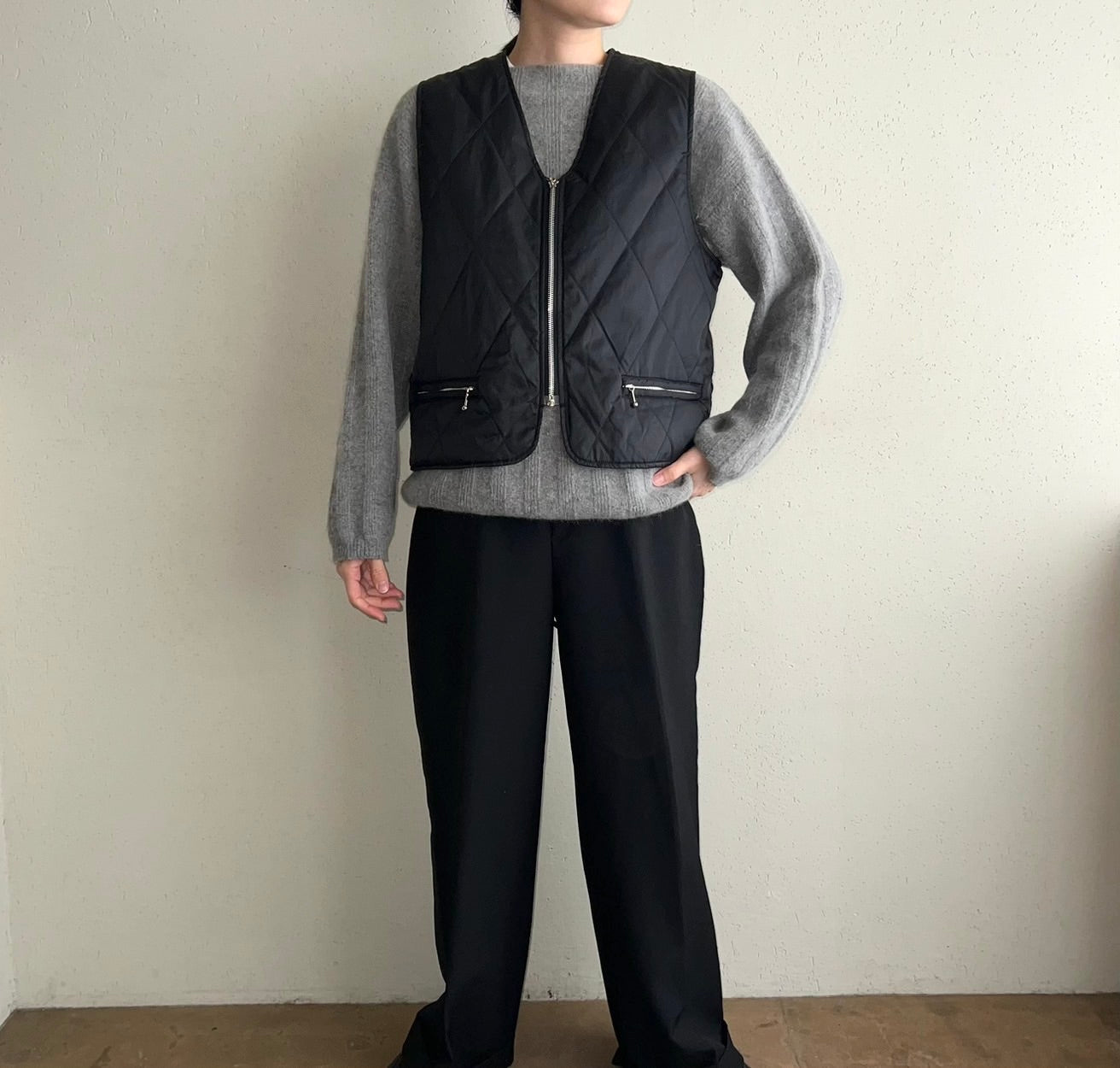 90s EURO Quilted Vest