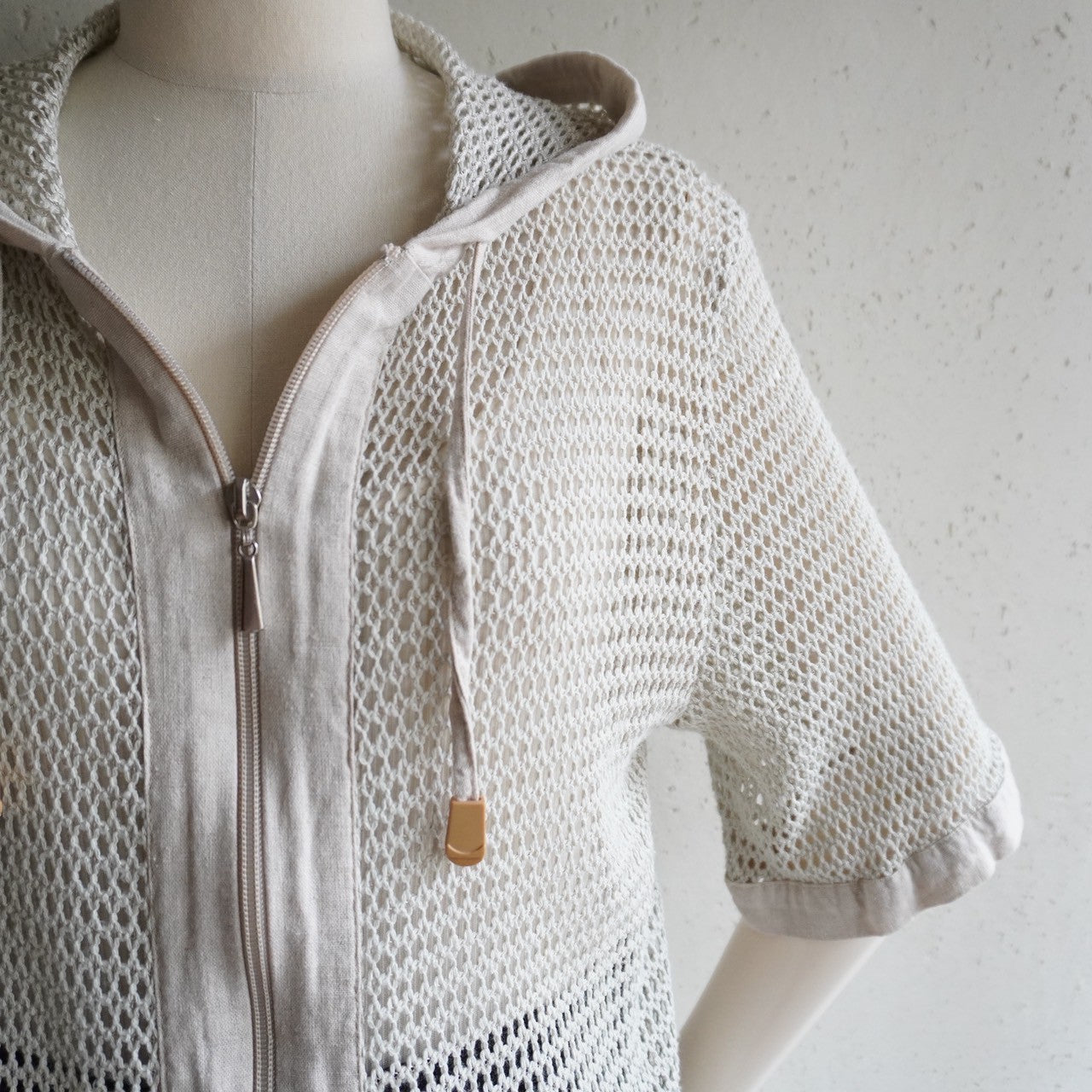 90s Double Zip Mesh Jacket