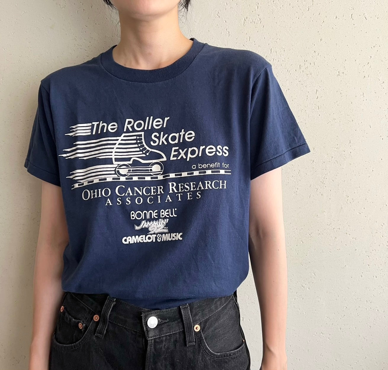 80s Printed T-shirt Made in USA