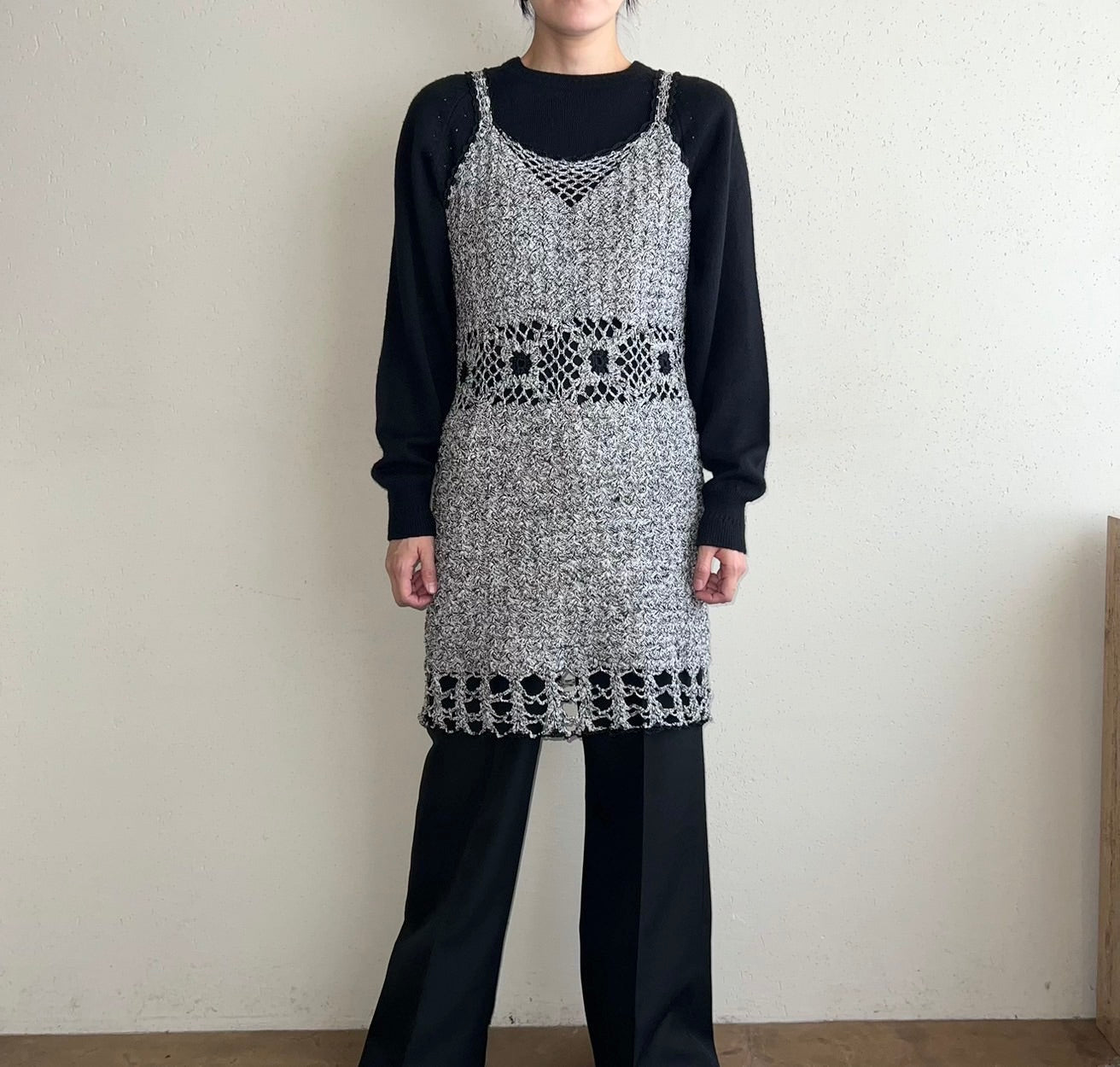 Crochet Knit Dress