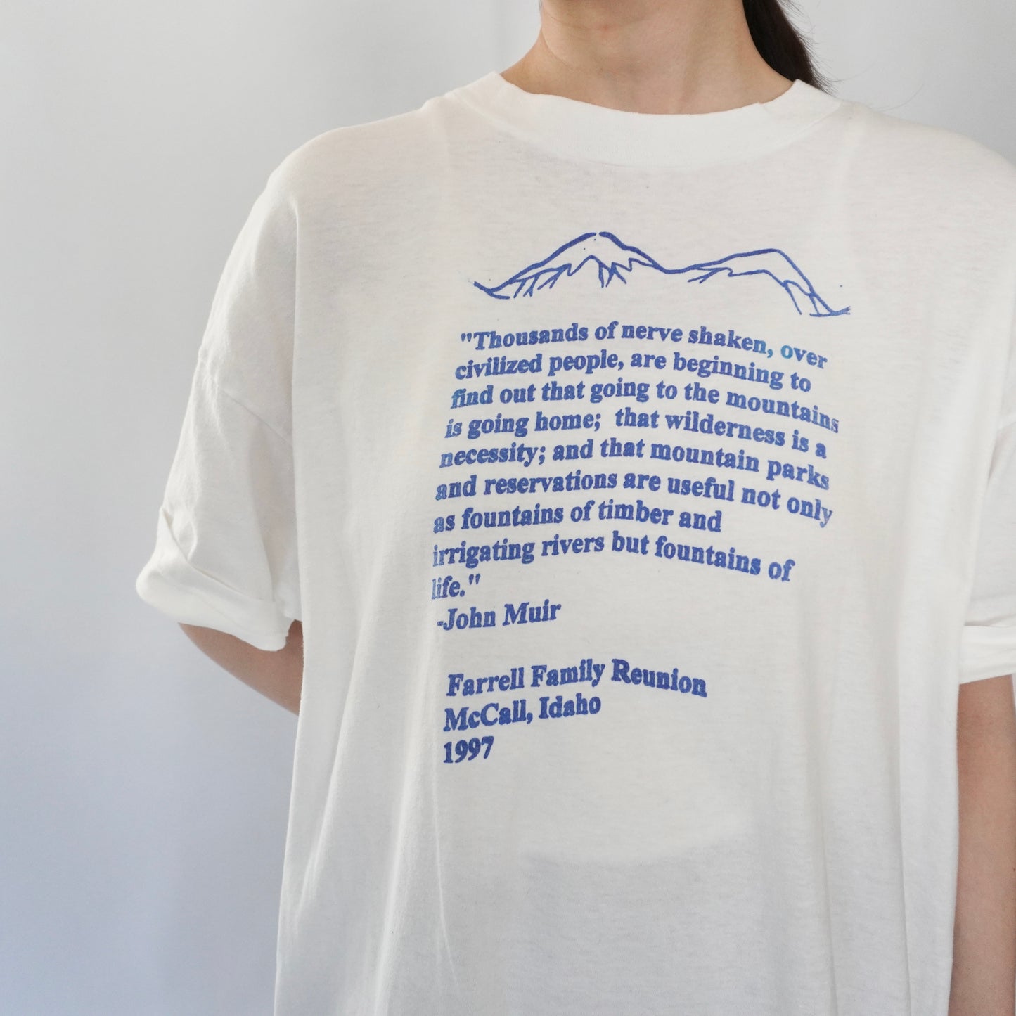 90s Printed T-shirt Made in USA