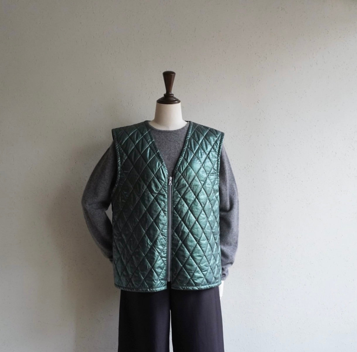 90s EURO Quilted Vest