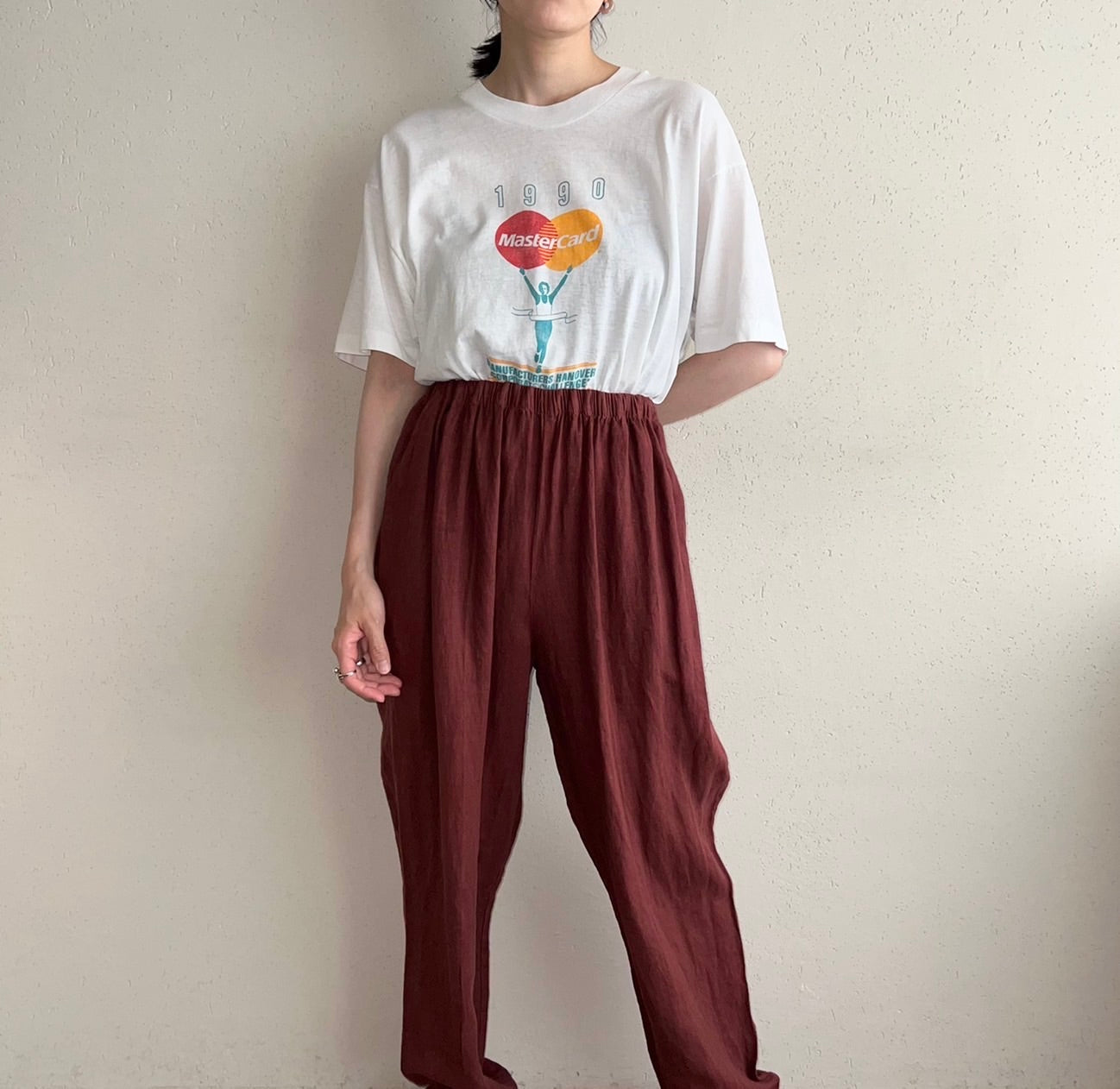 90s "Master Card" Printed T-shirt Made in USA
