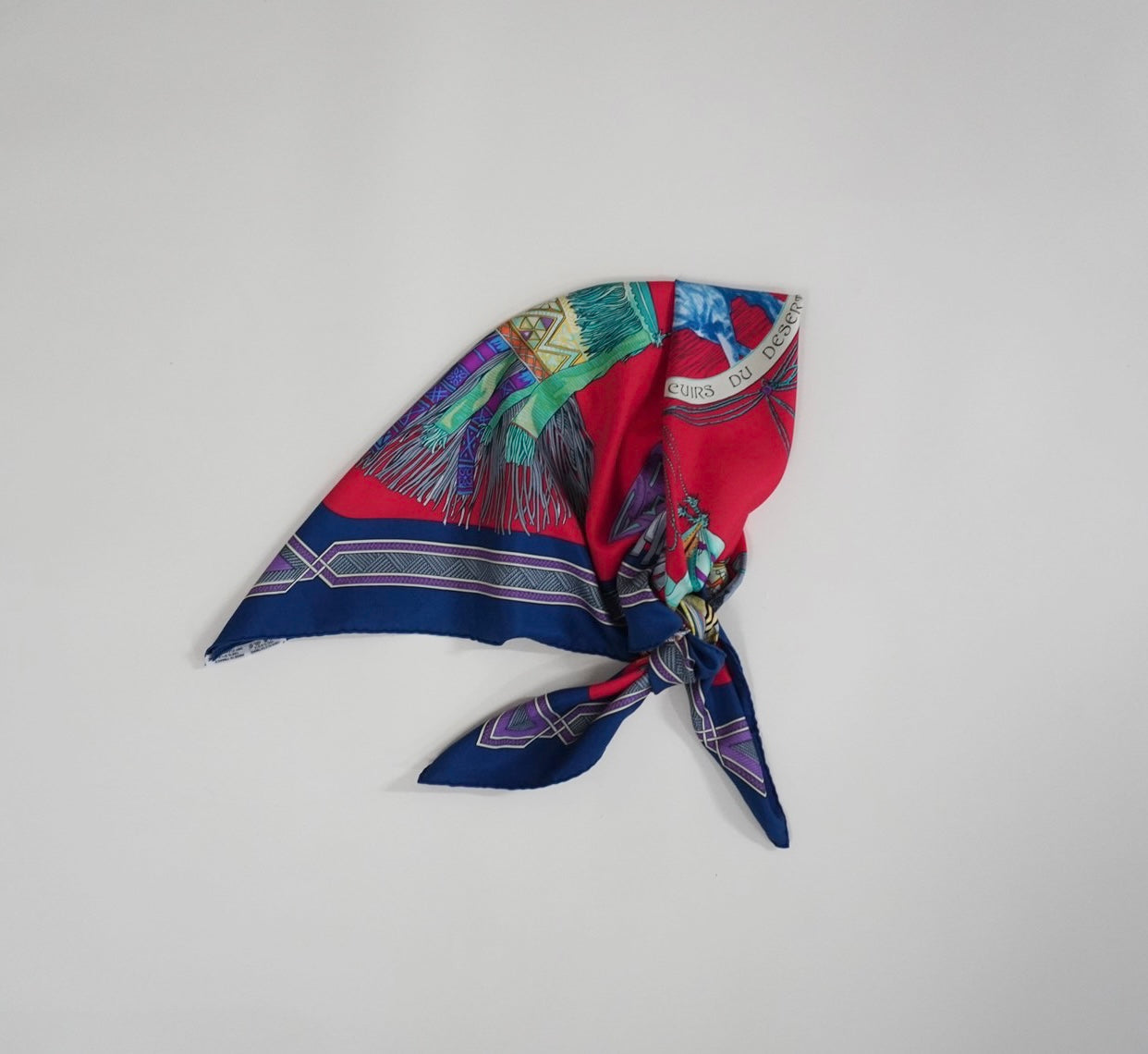 ”Hermes” Silk Scarf Made in France