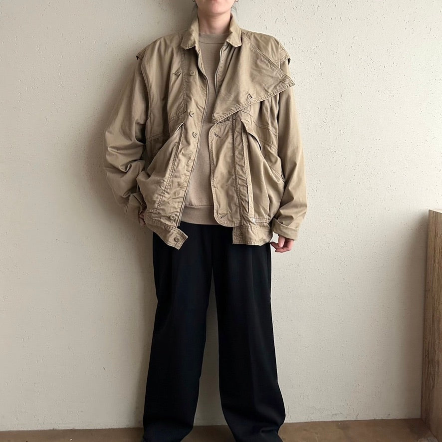 80s Design Light Jacket,Vest