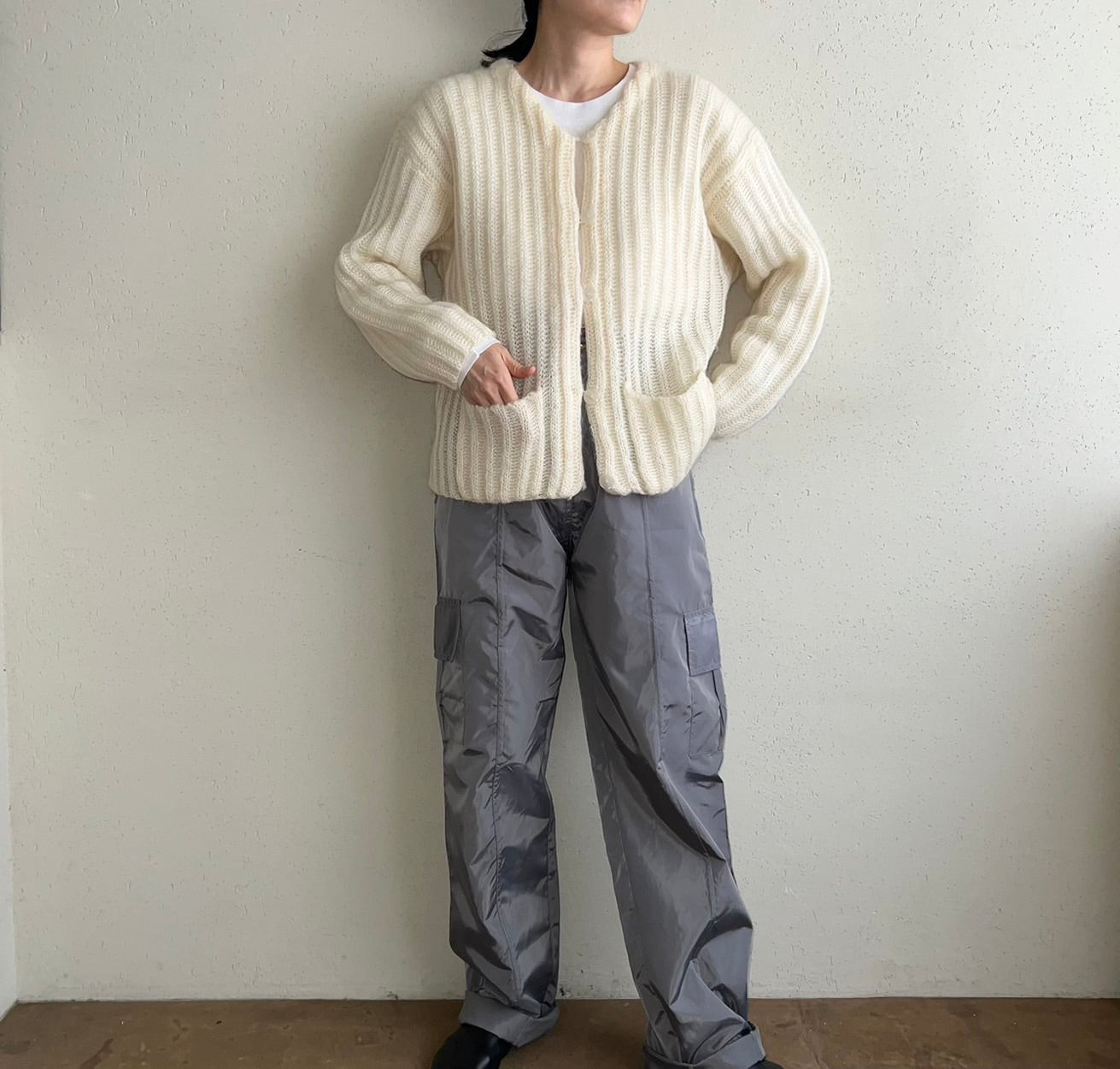 90s Mohair Knit Cardigan