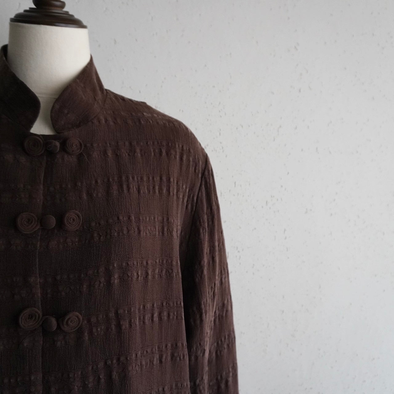 90s Asian Design Blouse Made in USA