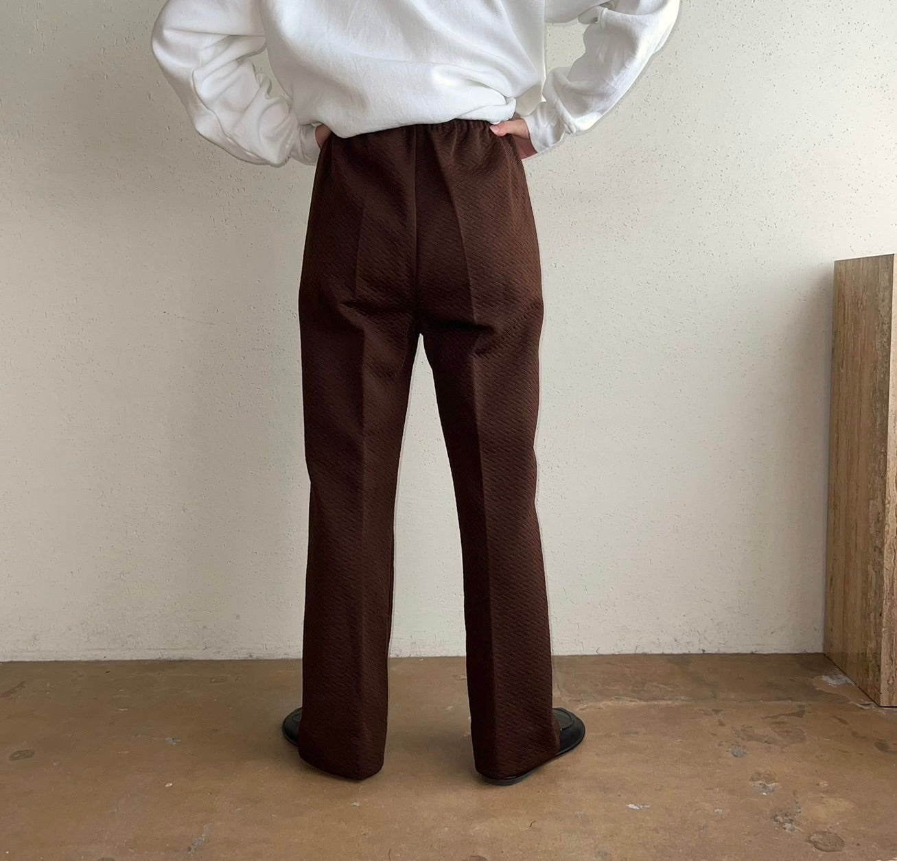 80s Brown pants