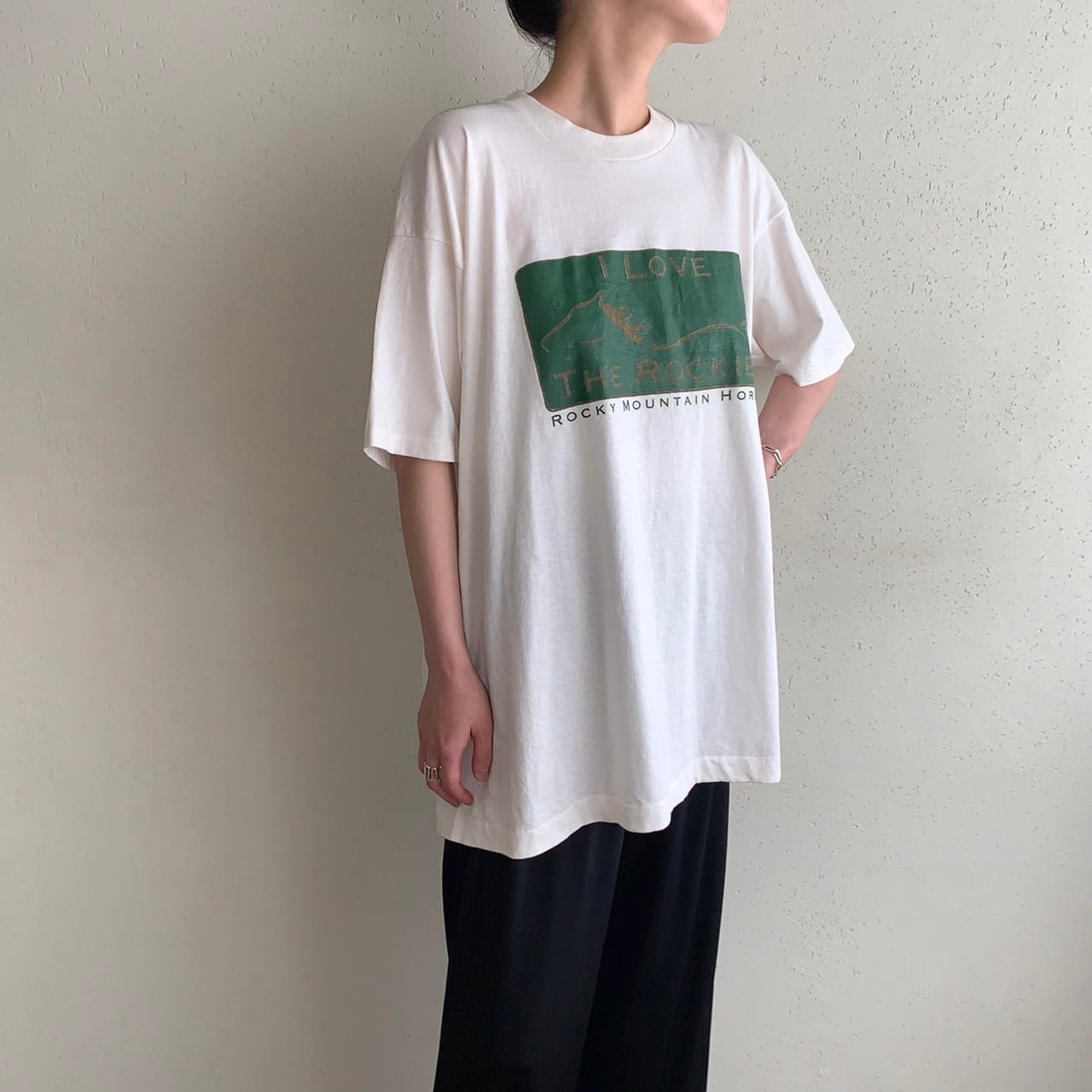 90s Printed T-shirt Made in USA