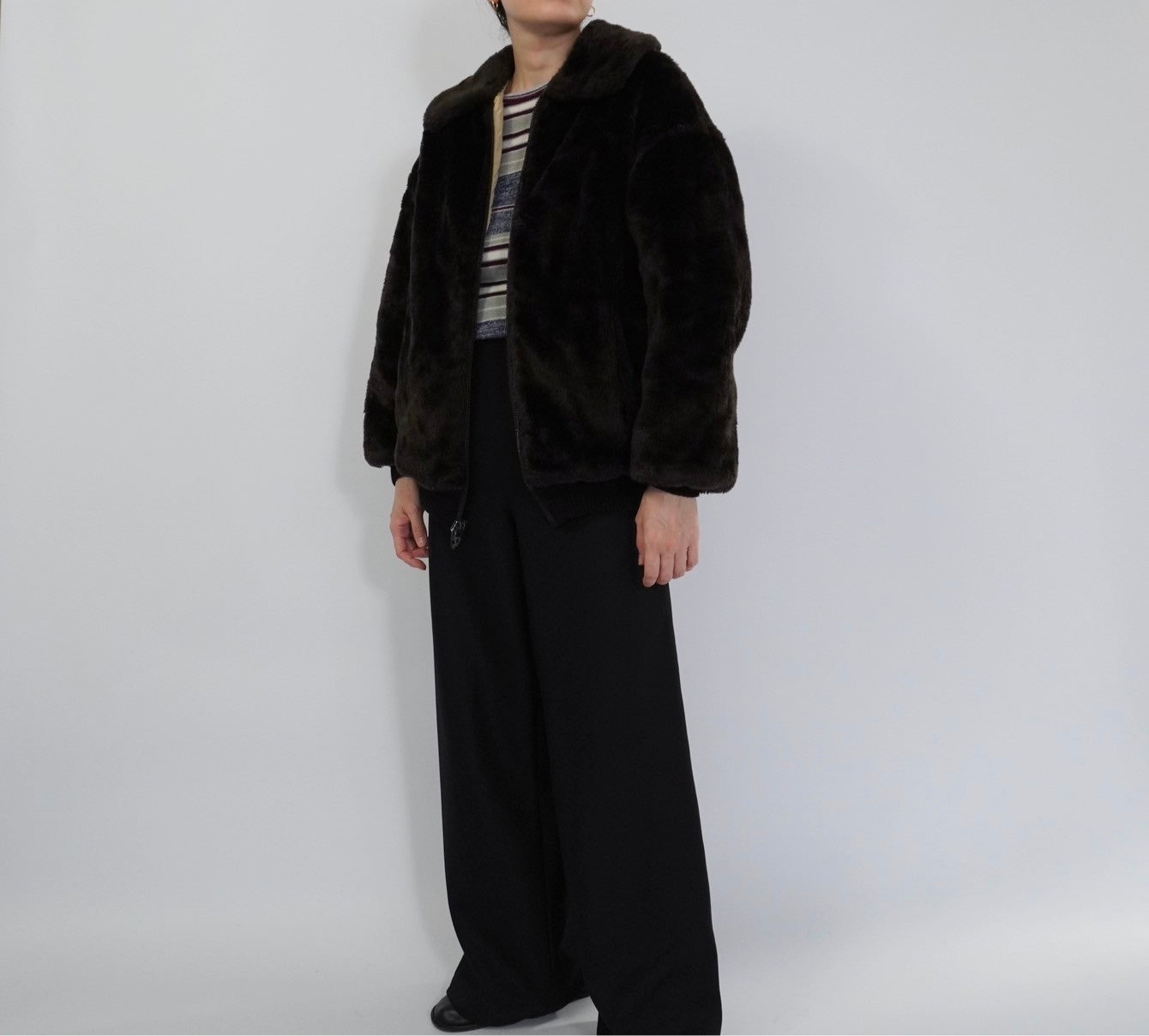 70s Fur Reversible Jacket