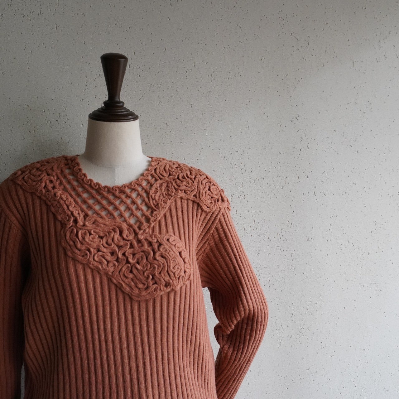 80s "Sensazioni" Ribbed Top Made in Italy