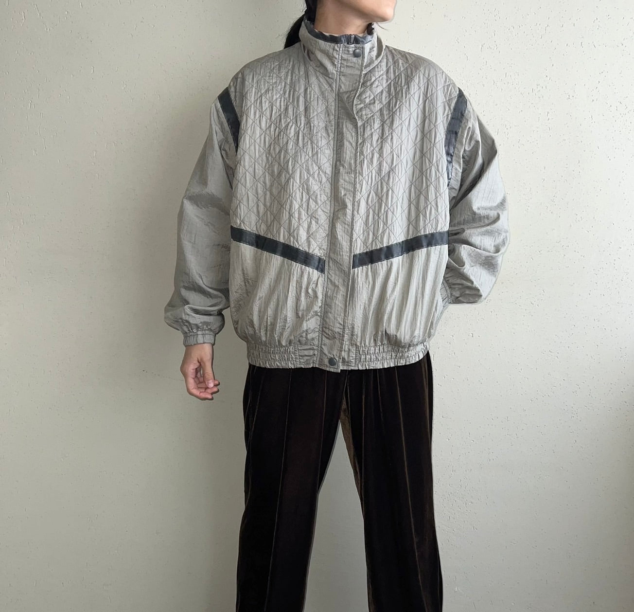 90s Design Nylon Jacket