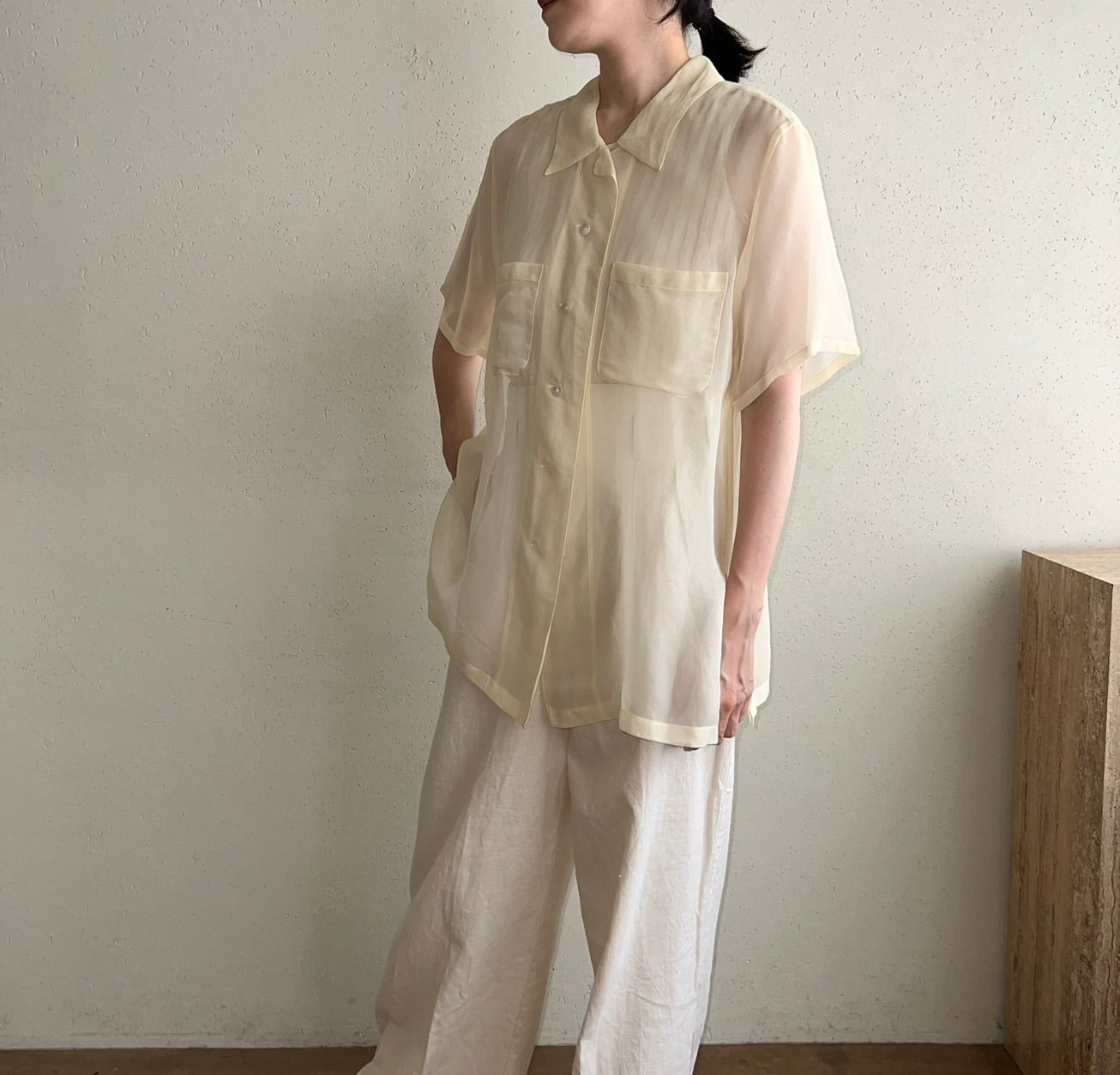 80s Sheer Shirt
