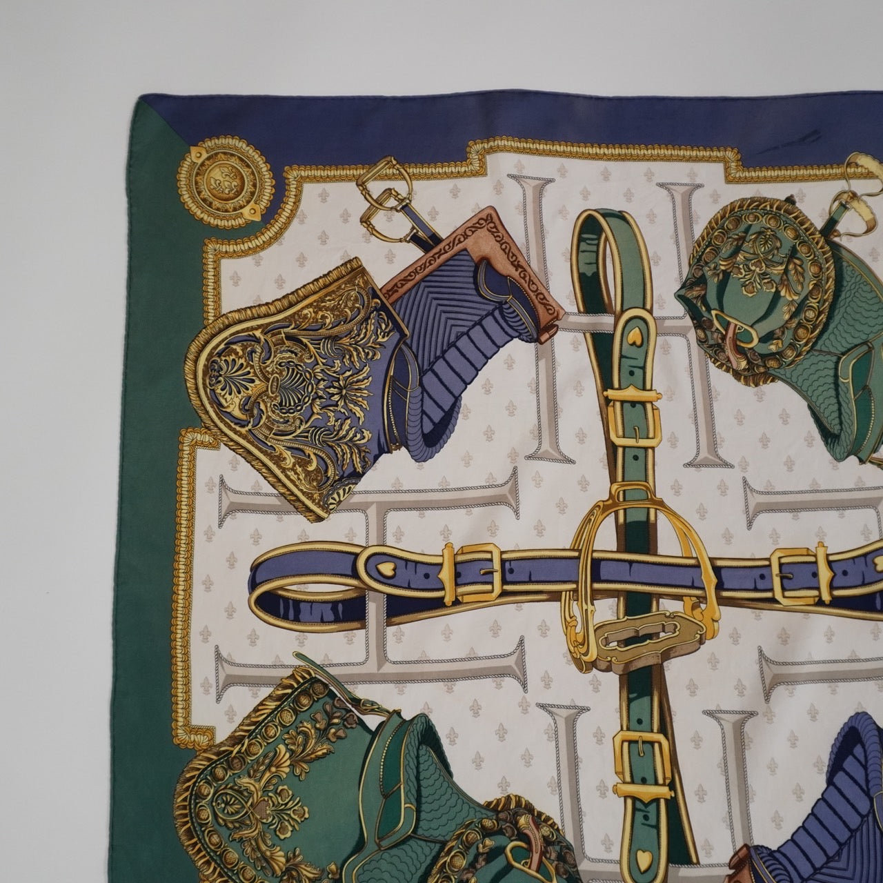 ”Hermès ” Silk Scarf