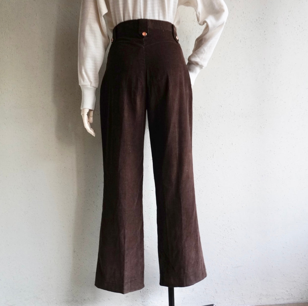 80s Corduroy Flare Pants