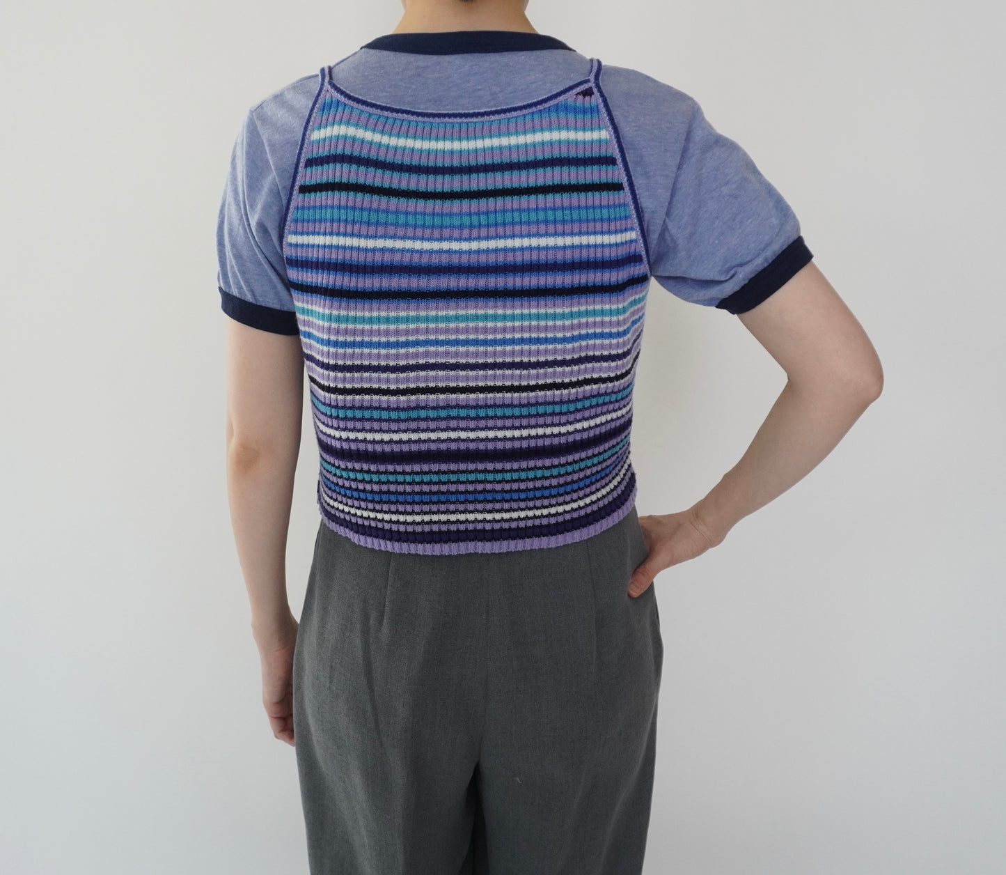 90s Striped Camisole Top