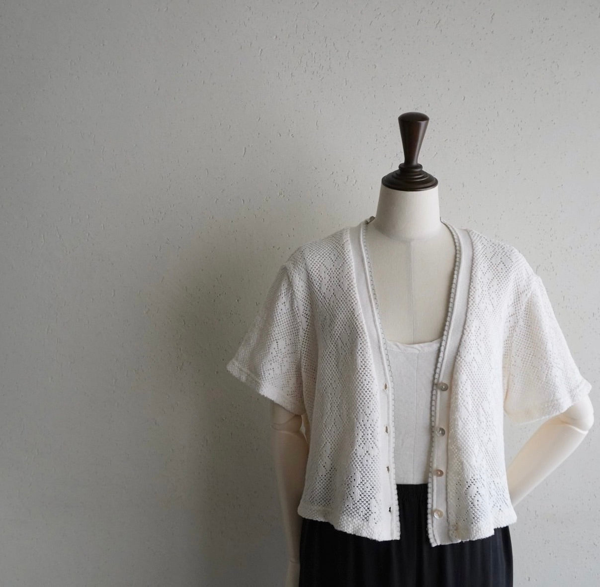 90s Design Top Cardigan