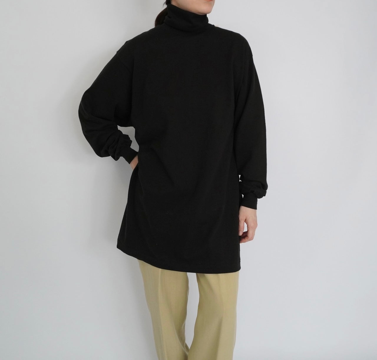 90s ”FRUIT OF THE LOOM ” Long Sleeves T-shirt Made in USA Dead Stock