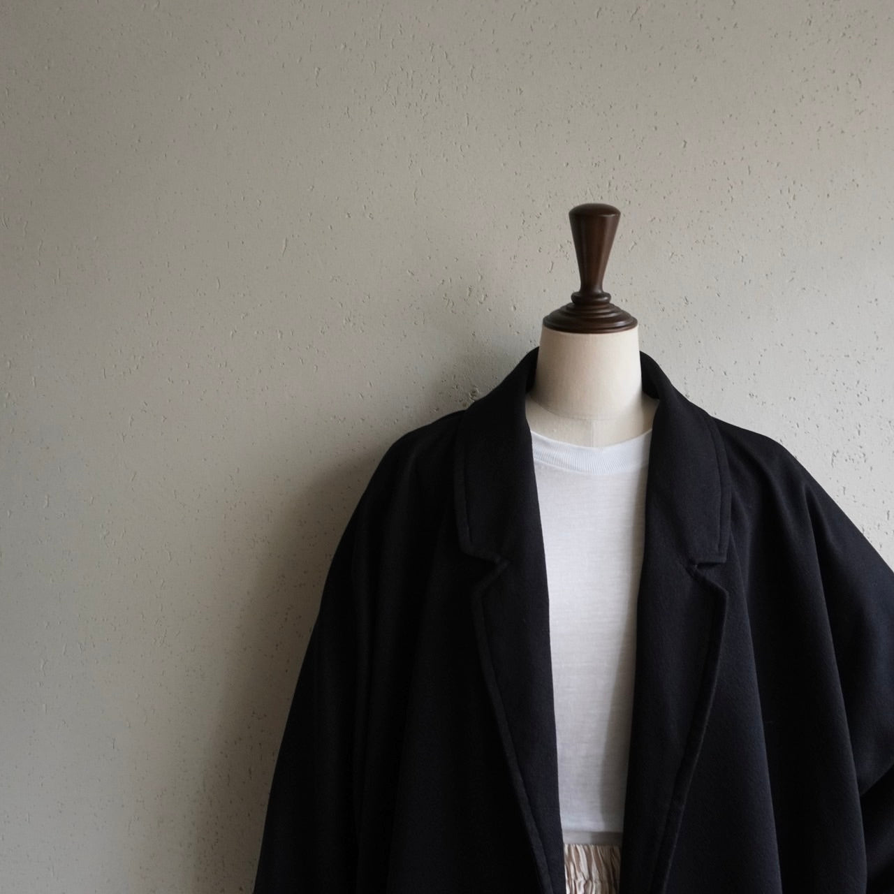 90s Black Dolman Sleeve Jacket