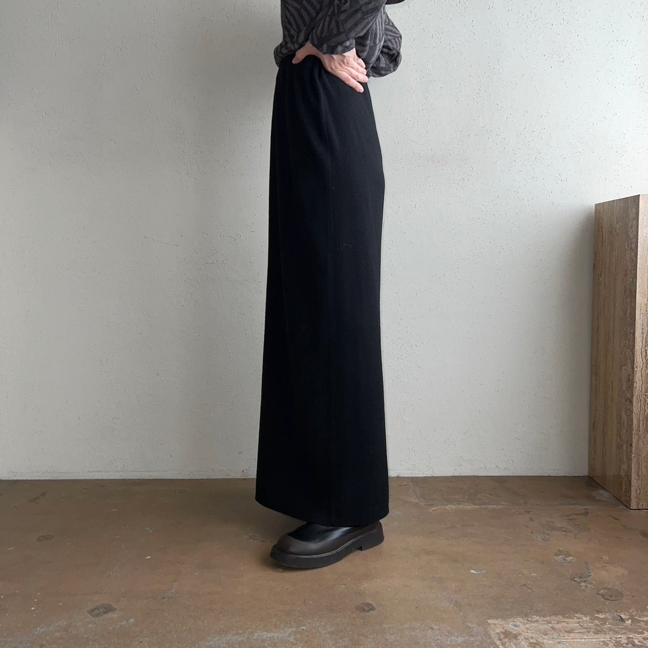 90s Knit Maxi Skirt