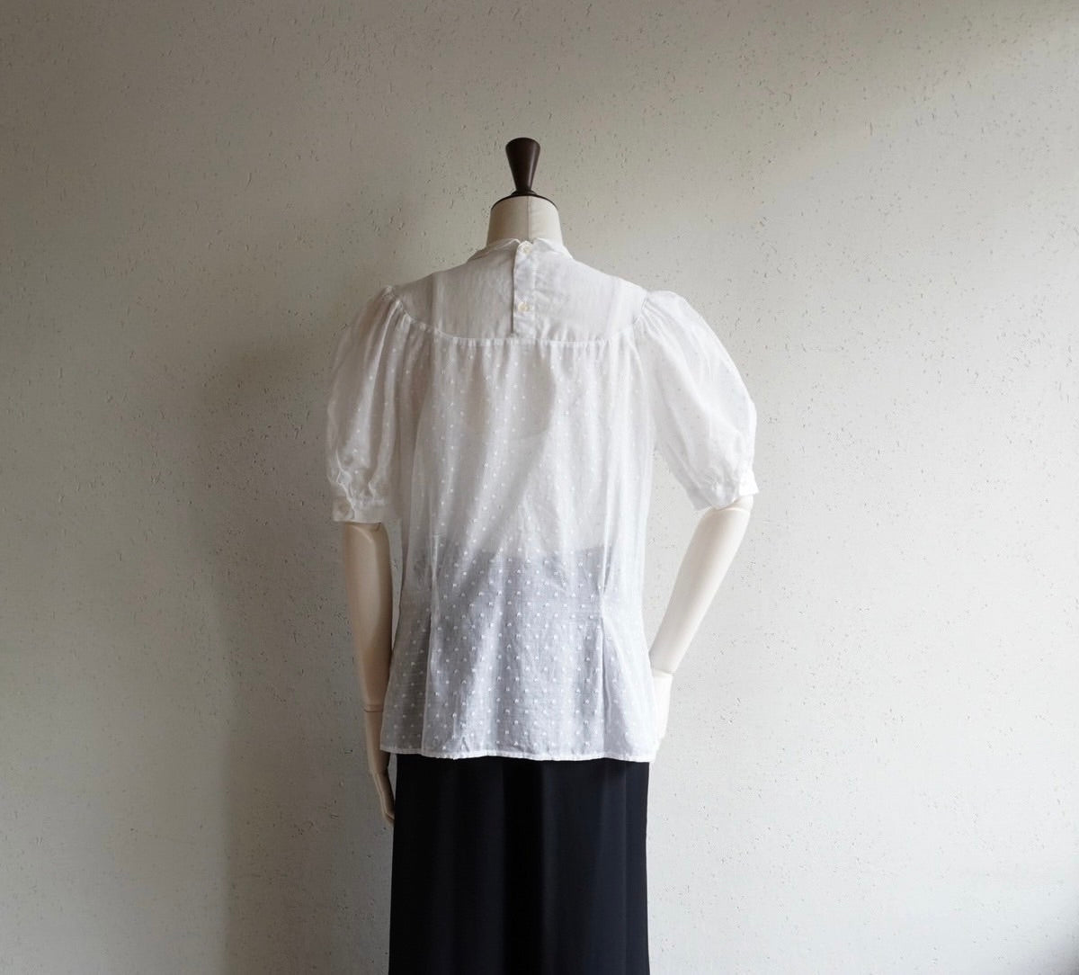 90s Sheer Blouse Made in Italy