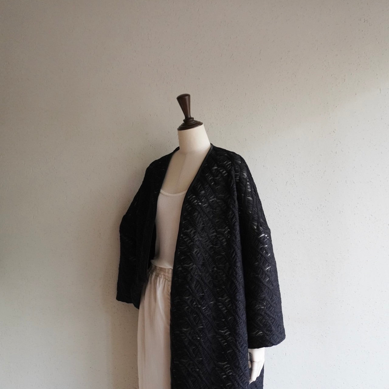 90s Black Robe Made in UK