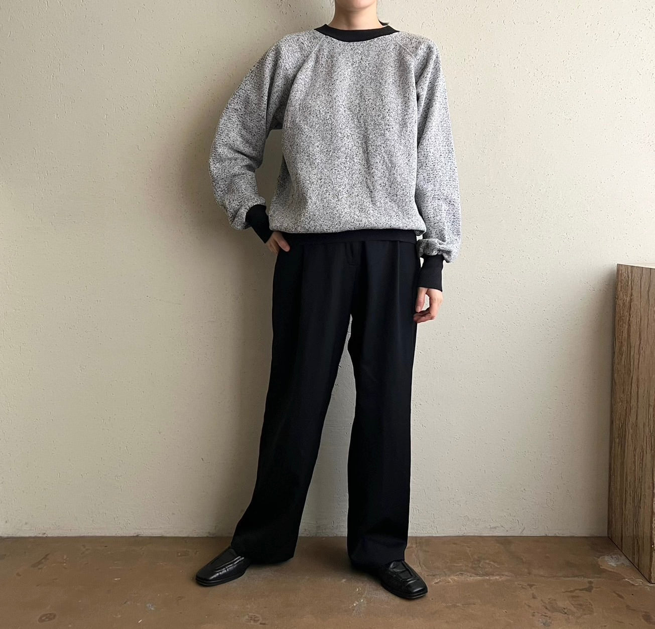 90s Mix Sweater Made in USA