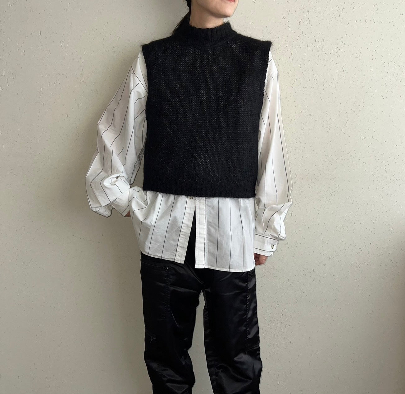 90s Mohair Knit Vest