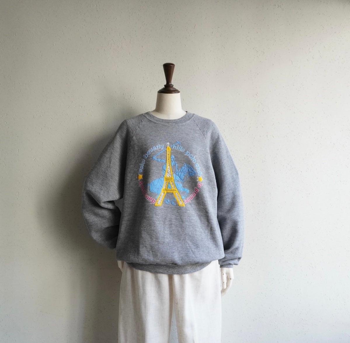 90s Printed Sweater Made in USA