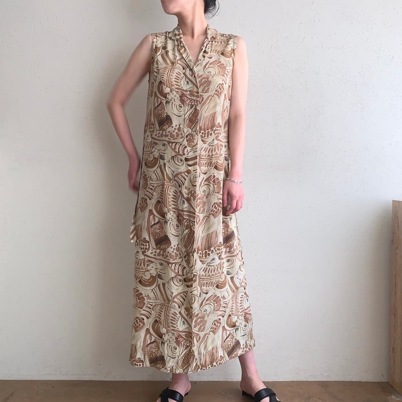 90s Printed Dress