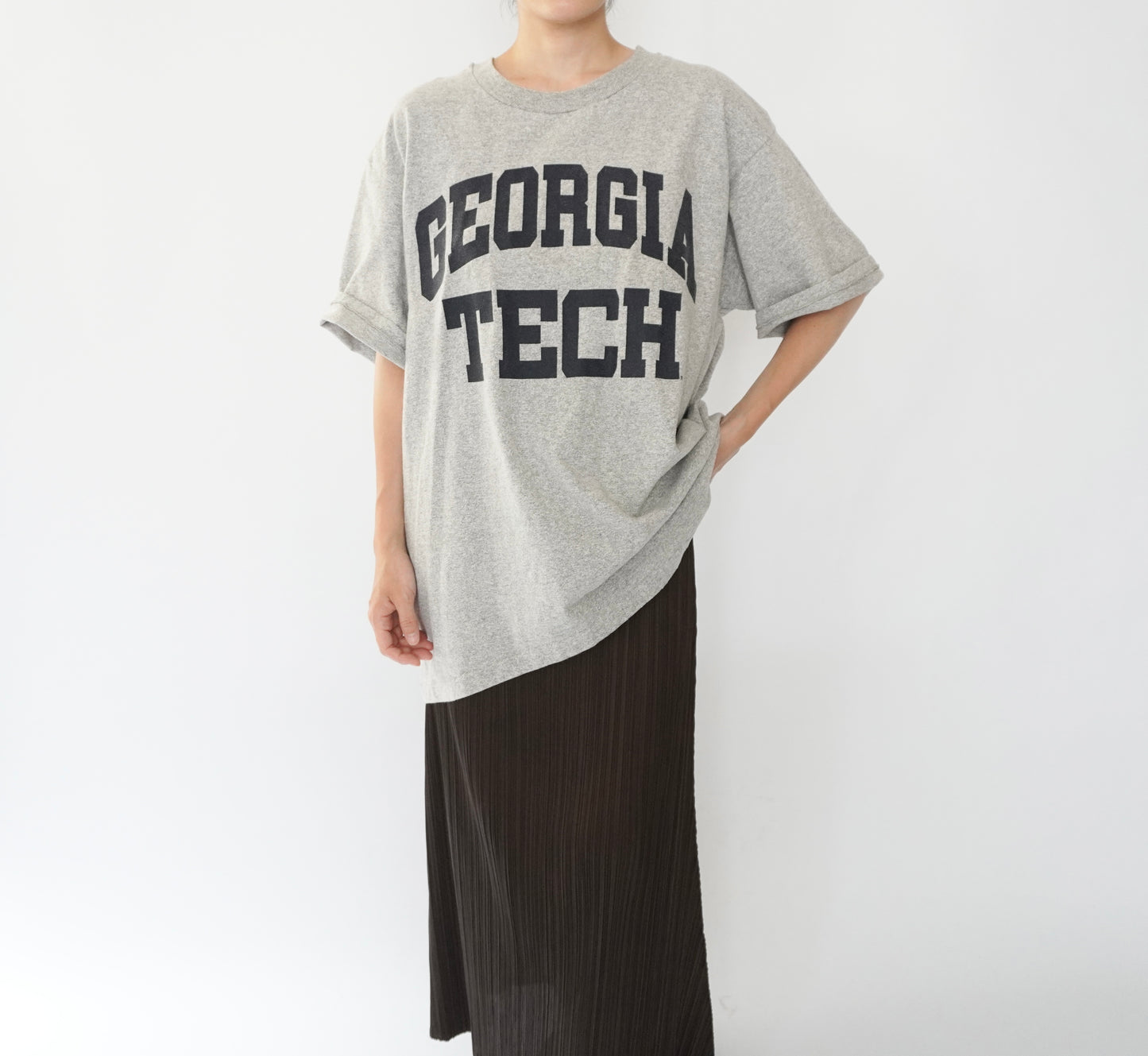 90s Printed Big T-shirt Made in USA