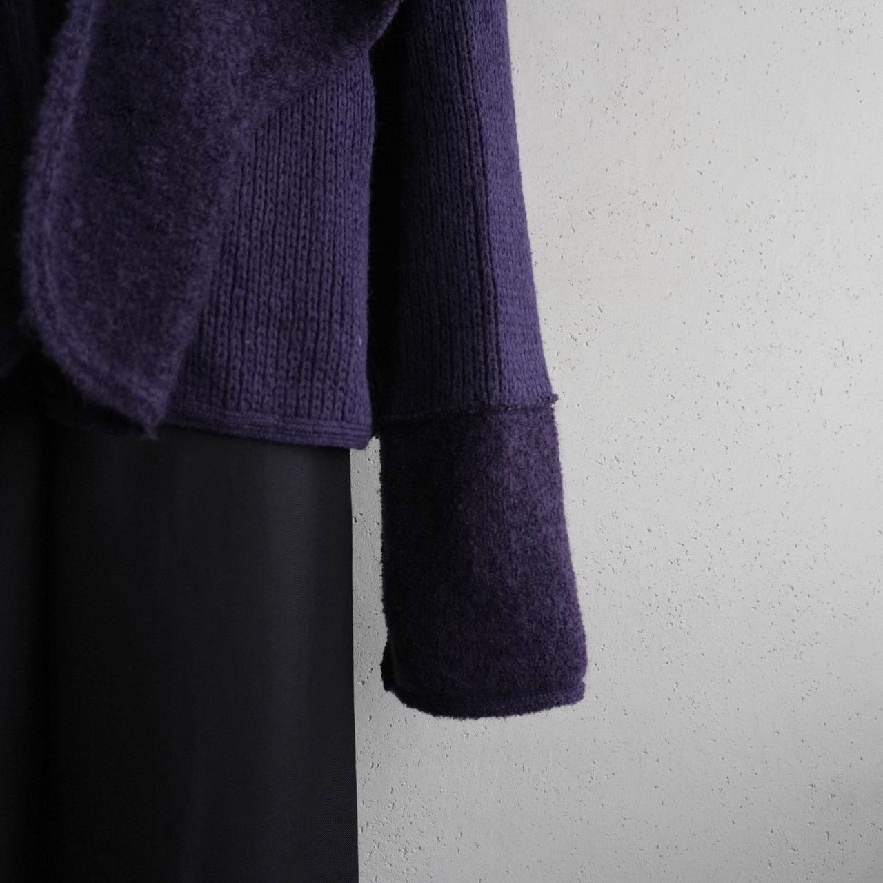 90s Knit Jacket Made in France Dead Stock