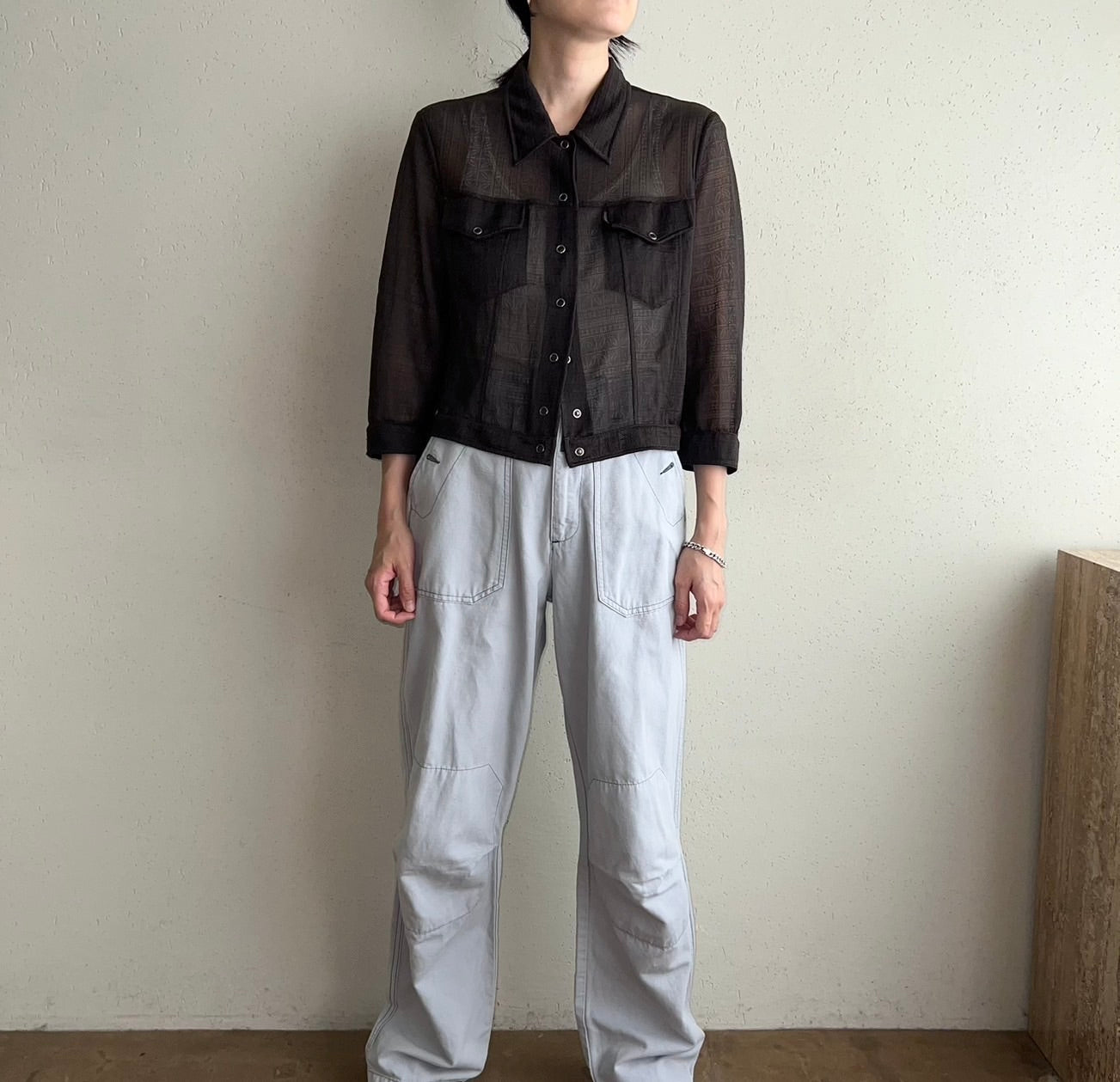 90s Sheer Shirt