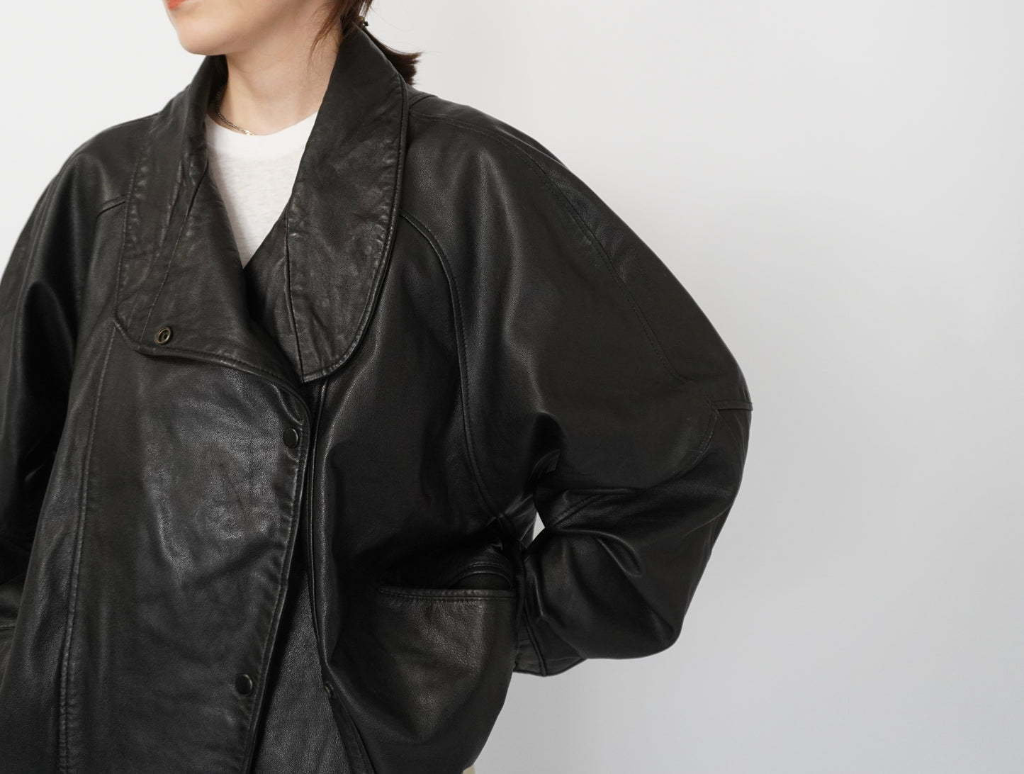 90s Leather Jacket
