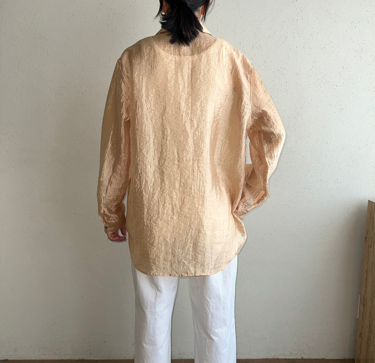 90s Shiny Shirt Made in USA