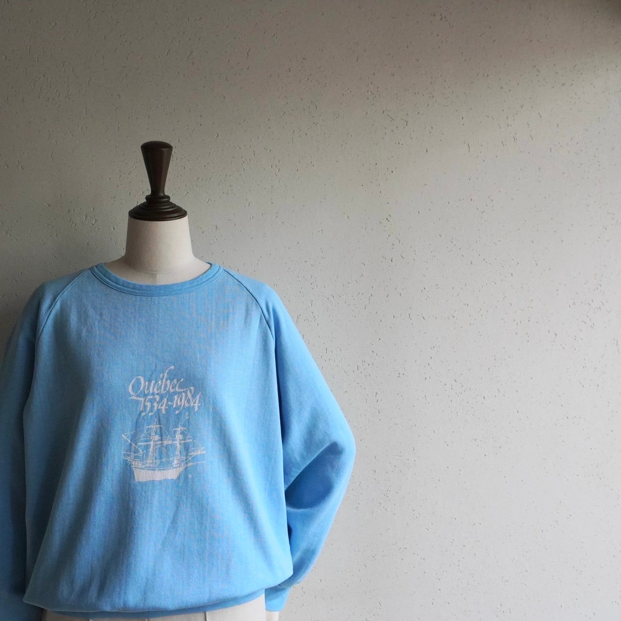 80s Printed Sweater Made in Canada