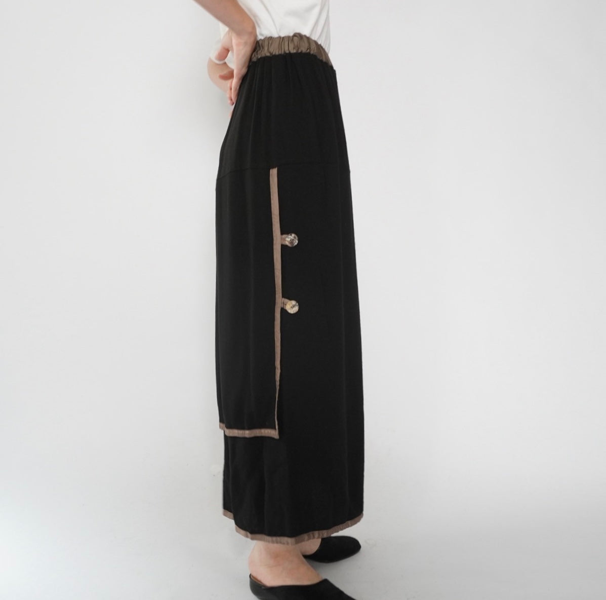 80s Rayon Design Skirt