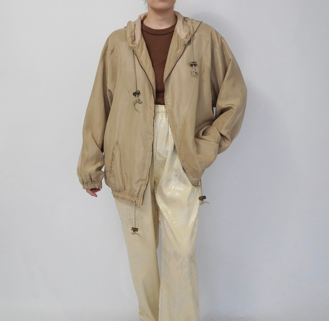 90s Silk Light Jacket