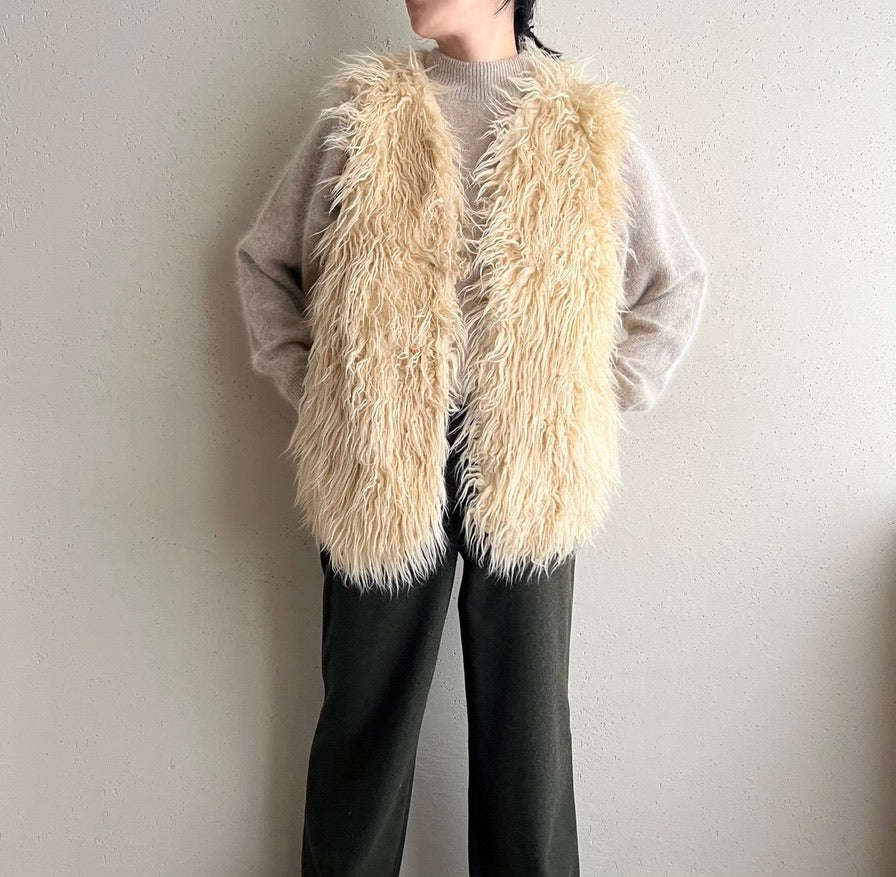 90s Fur Vest