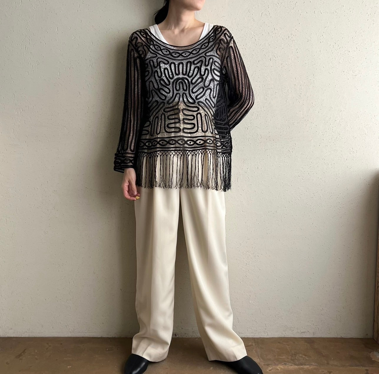 Fringe Design Top