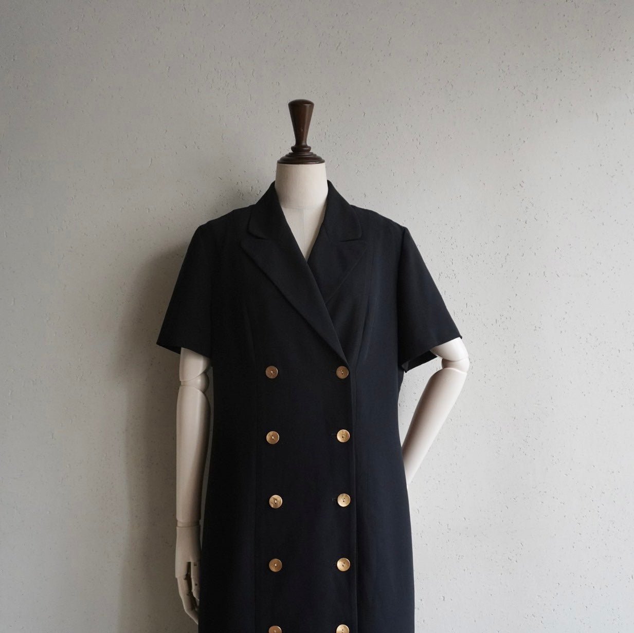 90s Black Long Jacket,Dress