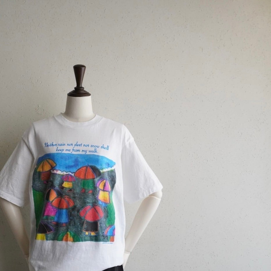 90s Printed T-shirt Made in USA