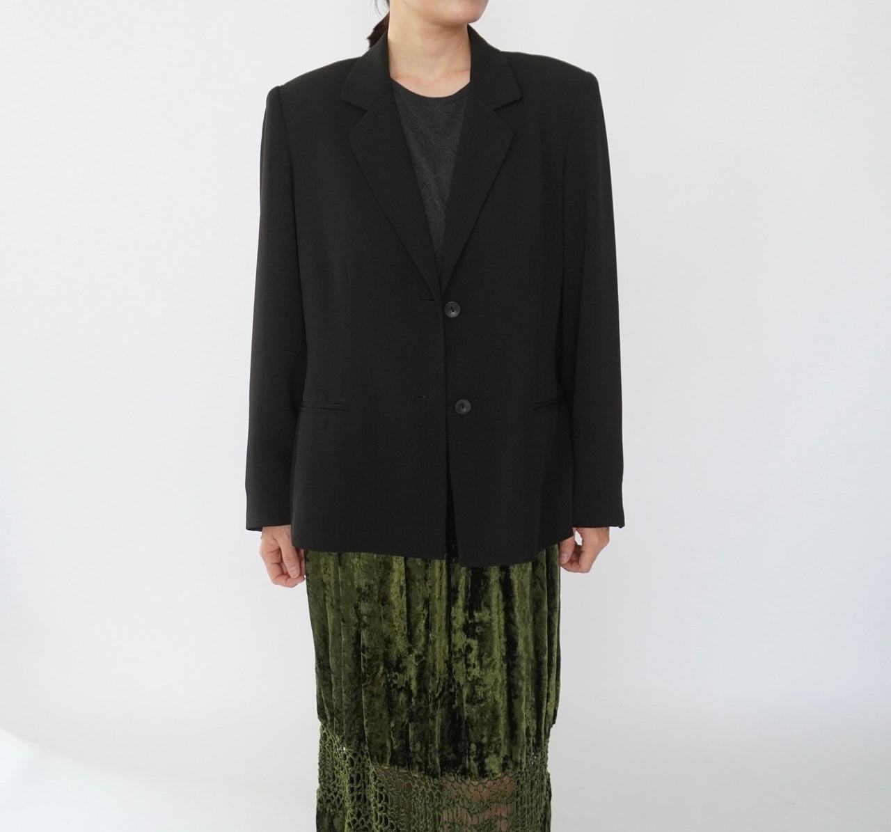 90s Black Jacket