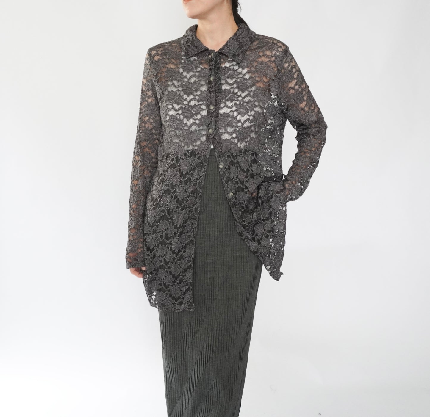 90s EURO Lace Shirt