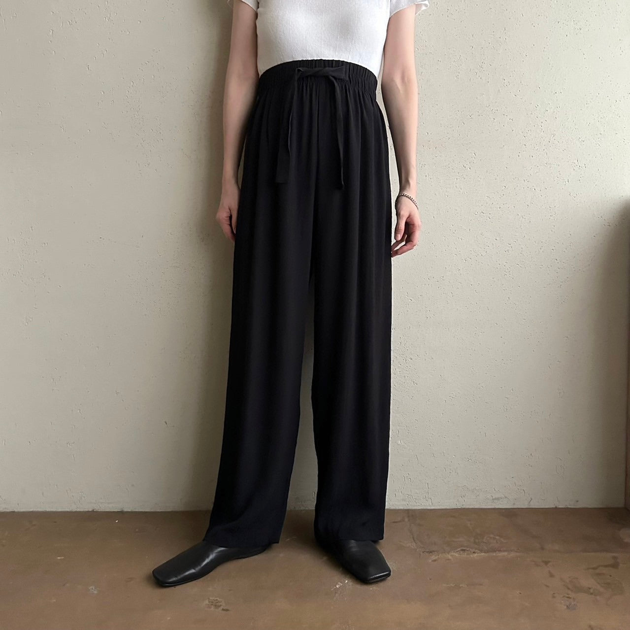 90s Black Pants Made in USA