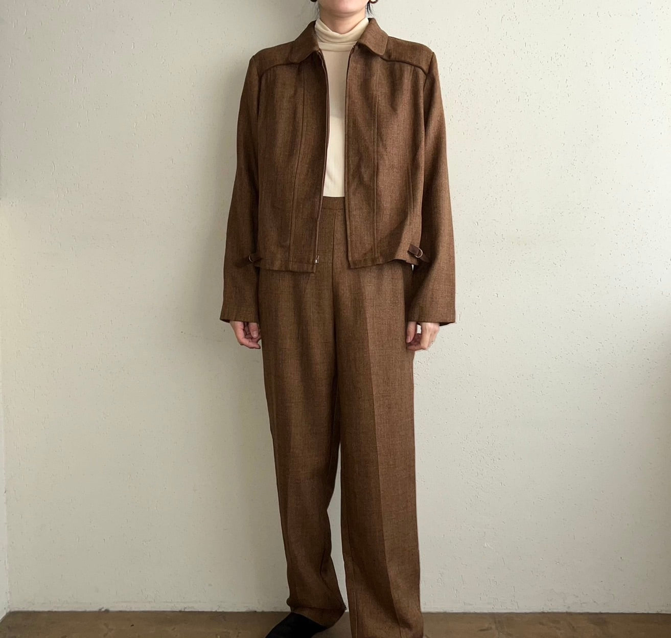 90s Zipped Two-Piece