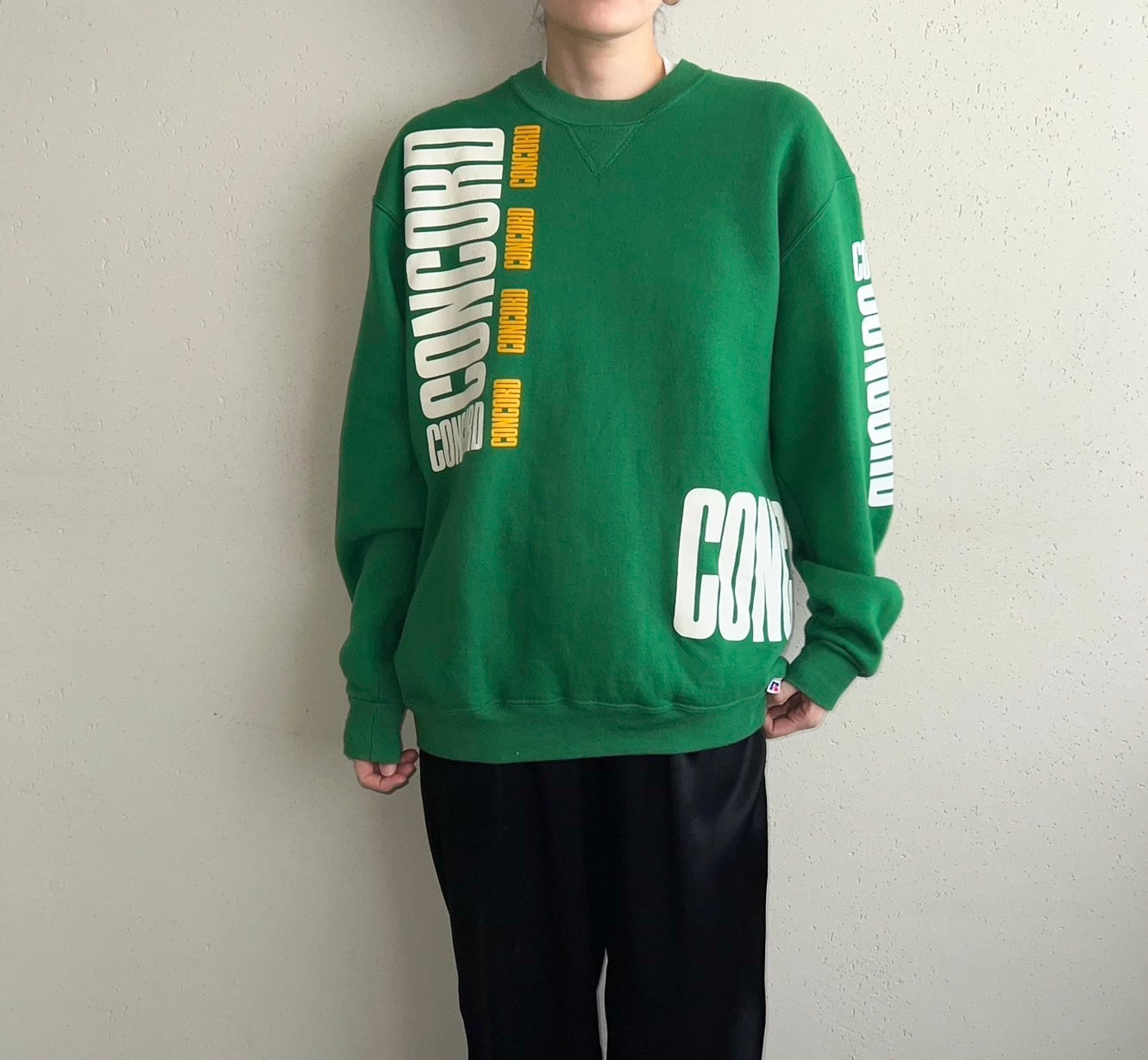 90s Printed Sweater Made in USA