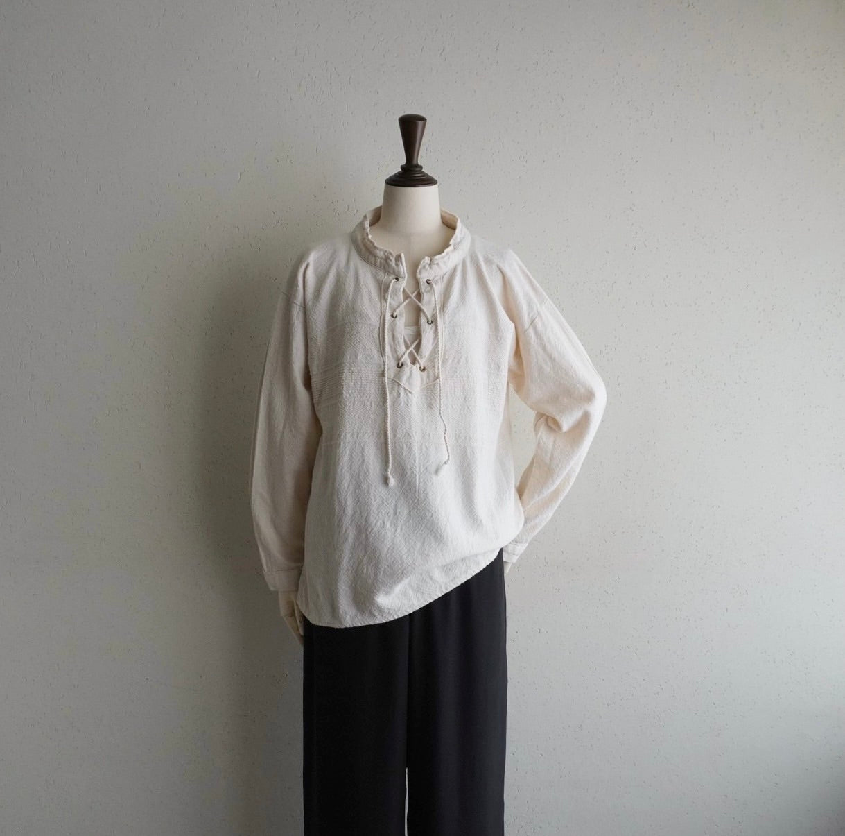 90s Lace Up Top