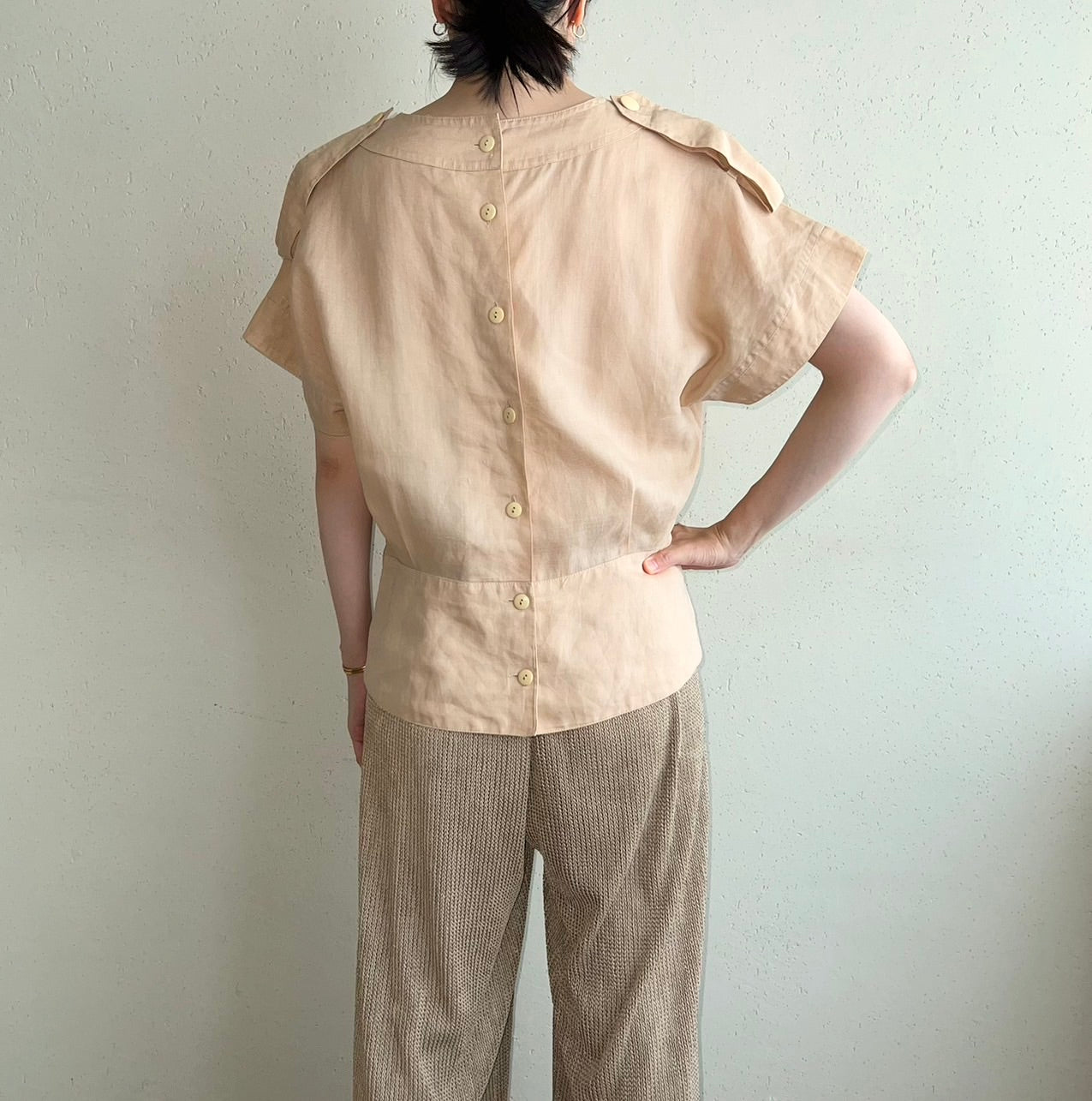 90s EURO Design Blouse